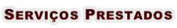 Serviços Prestados